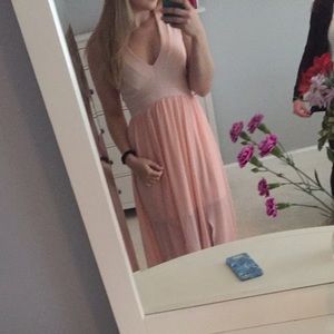 Blush dress